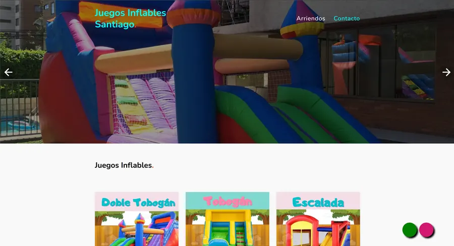Caso de éxito Juegos Santiago - Arriendo de Juegos